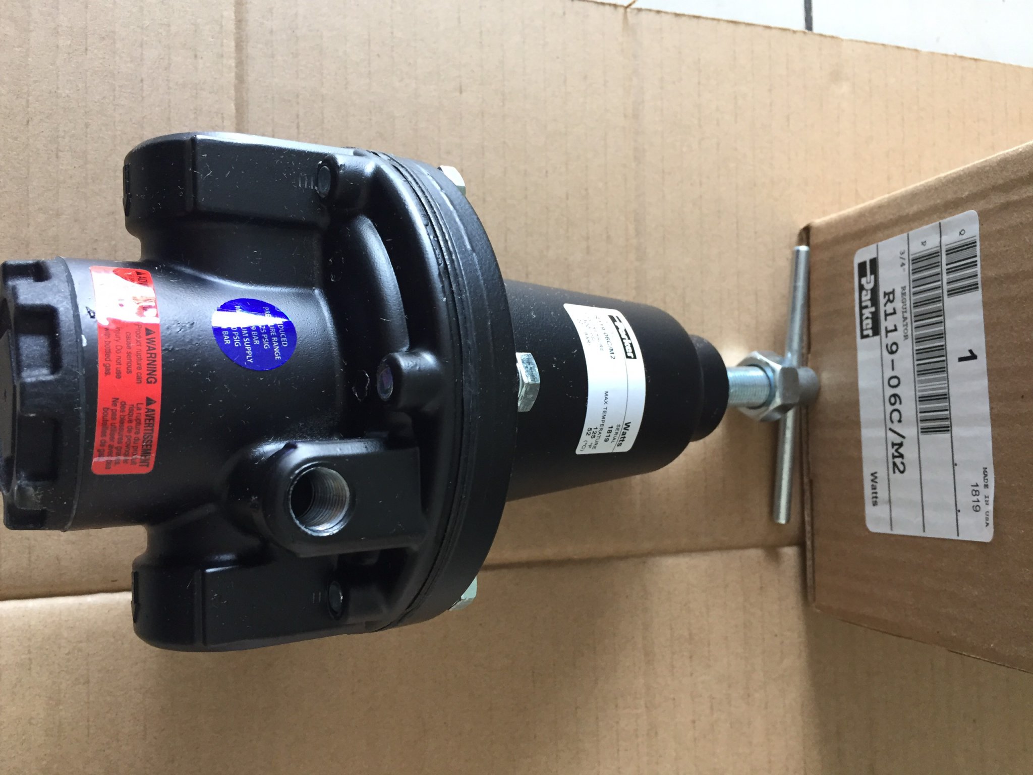DIEU AP REGULATOR PARKER R119-06-M2-2