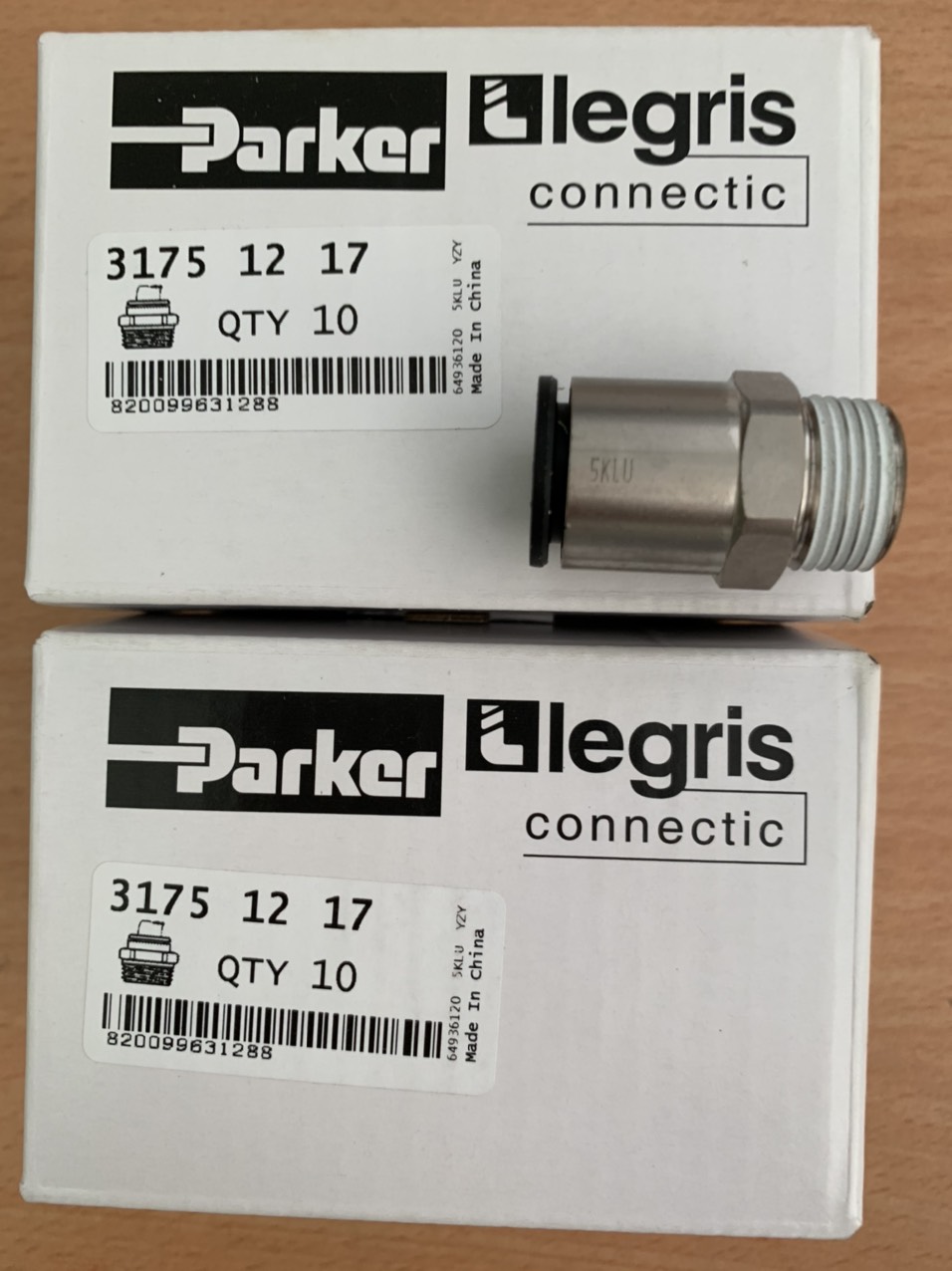 Đầu nối khí Parker Legris 3175 12 17
