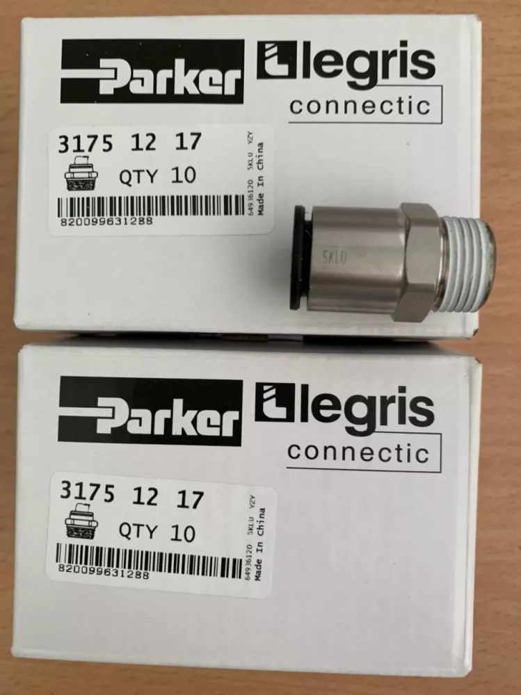 Đầu nối khí Parker Legris 3175 12 17
