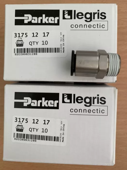 Đầu nối khí Parker Legris 3175 12 17