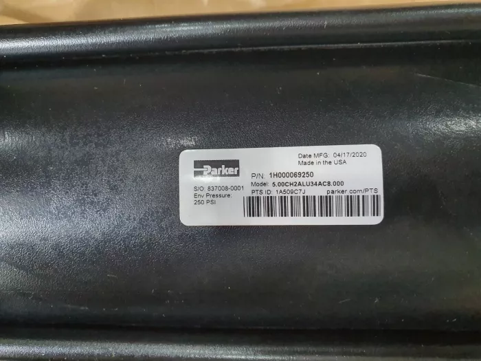 Xy lanh khí nén Parker 1H000069250, Model: 5.00CH2ALU34AC8.000