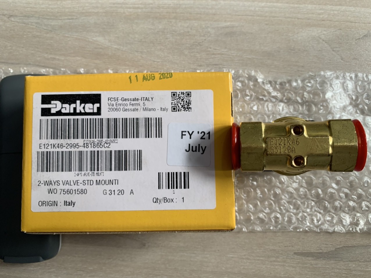 Van điện từ PARKER LUCIFER E121K46-2995-481865C2 (3)