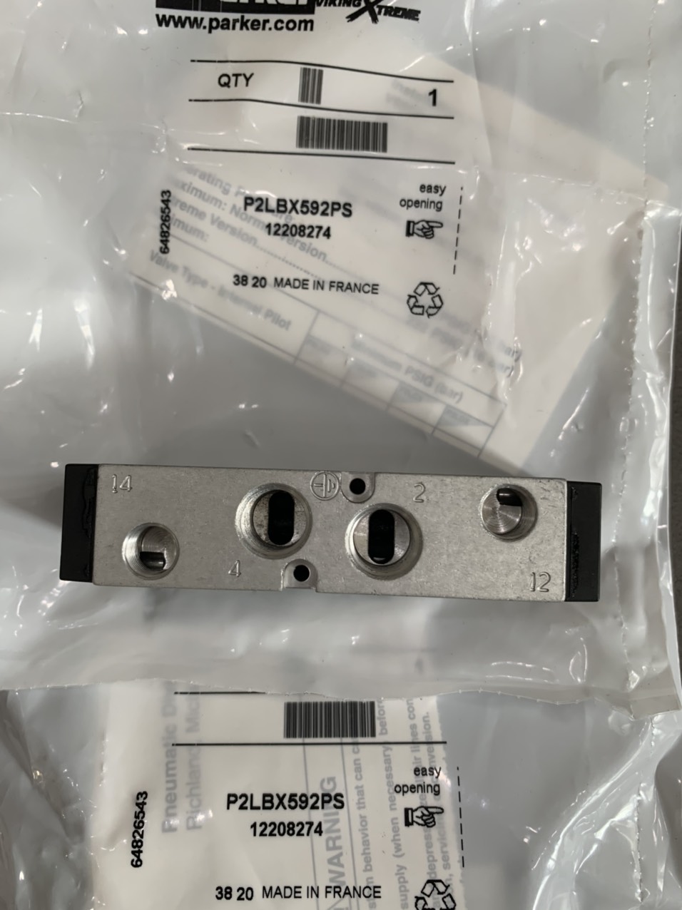 Van định hướng Parker, P2LBX592PS (3)