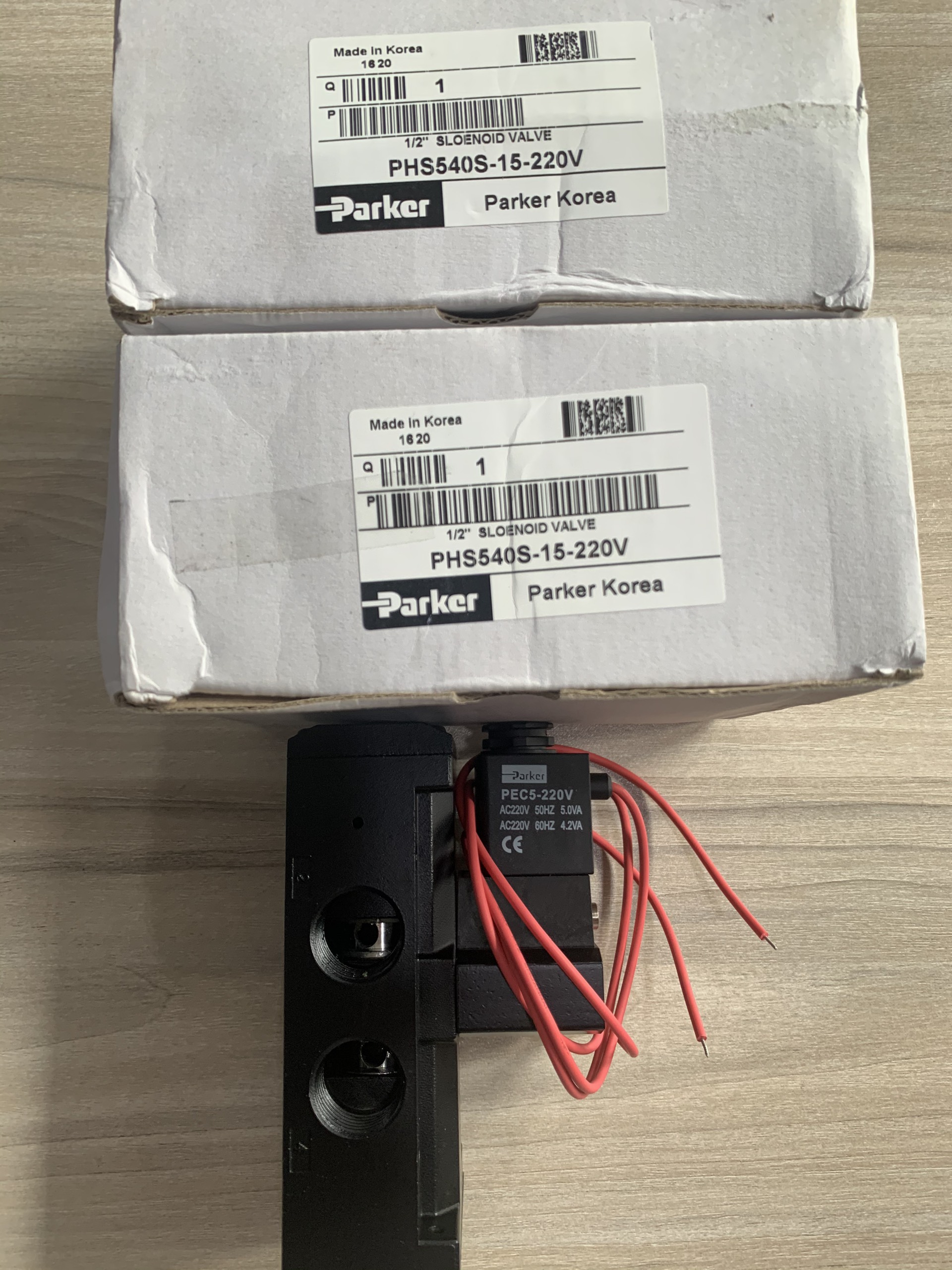 Van khí nén Parker PHS540S-15-AC220V