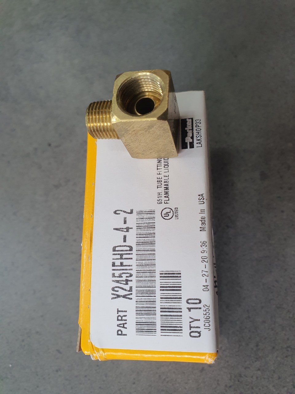 Tube fitting X245IFHD-4-2