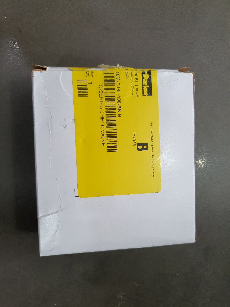 Check valve 16M-C16L-100-BN-B (2)