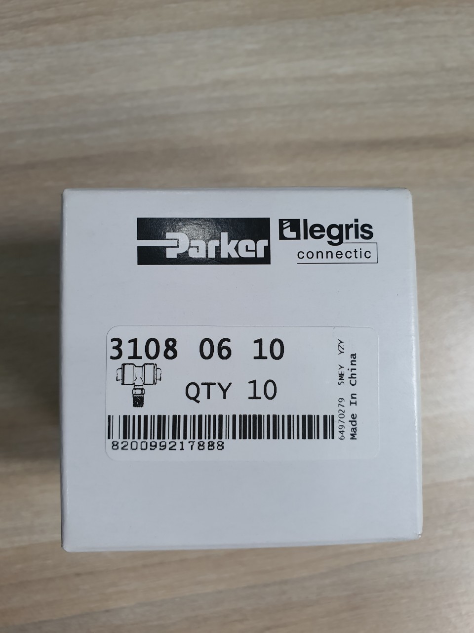 Pneumatic Push-In Fittings - LF 3000®  #3108 06 10