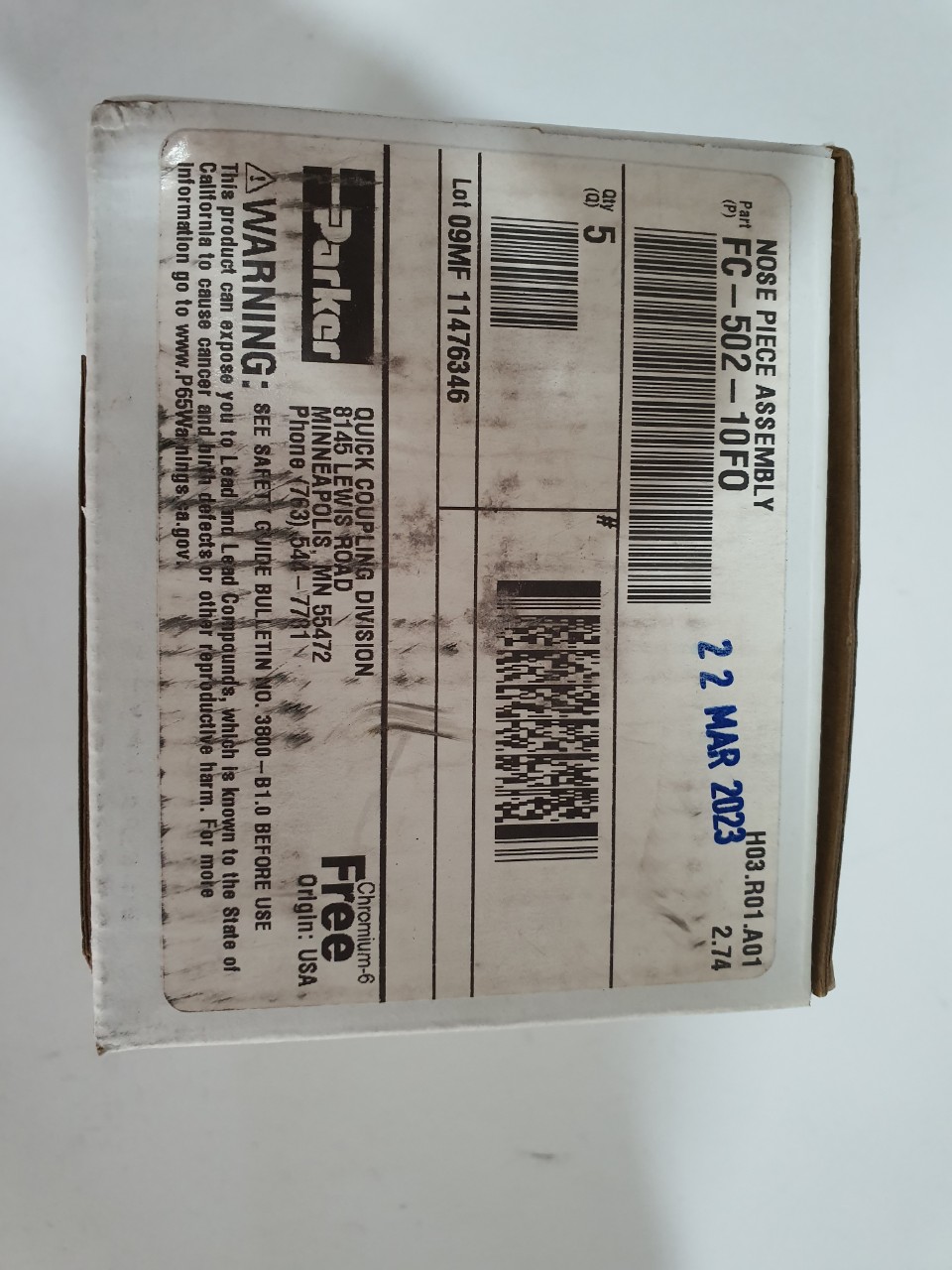 FC-502-10FO PARKER