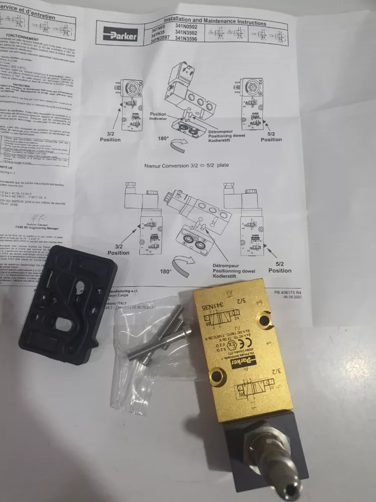 341N35 PARKER LUCIFER VALVE