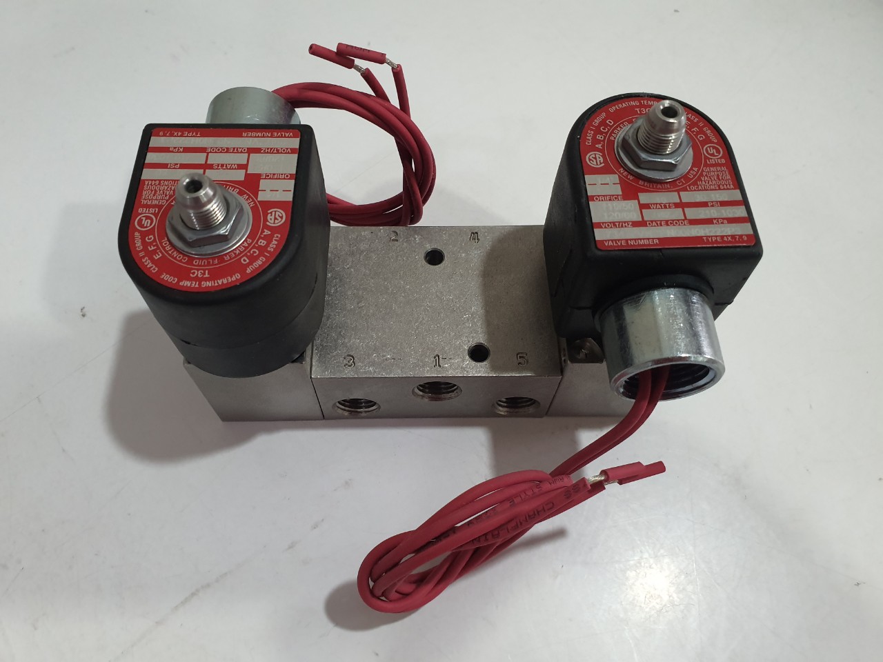 73477VN2PN00N0H222P3 PARKER SKINNER DOUBLE COIL