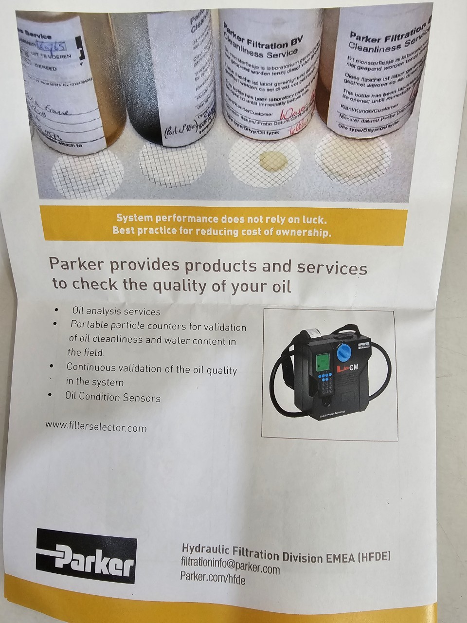 944430Q FILTER PARKER
