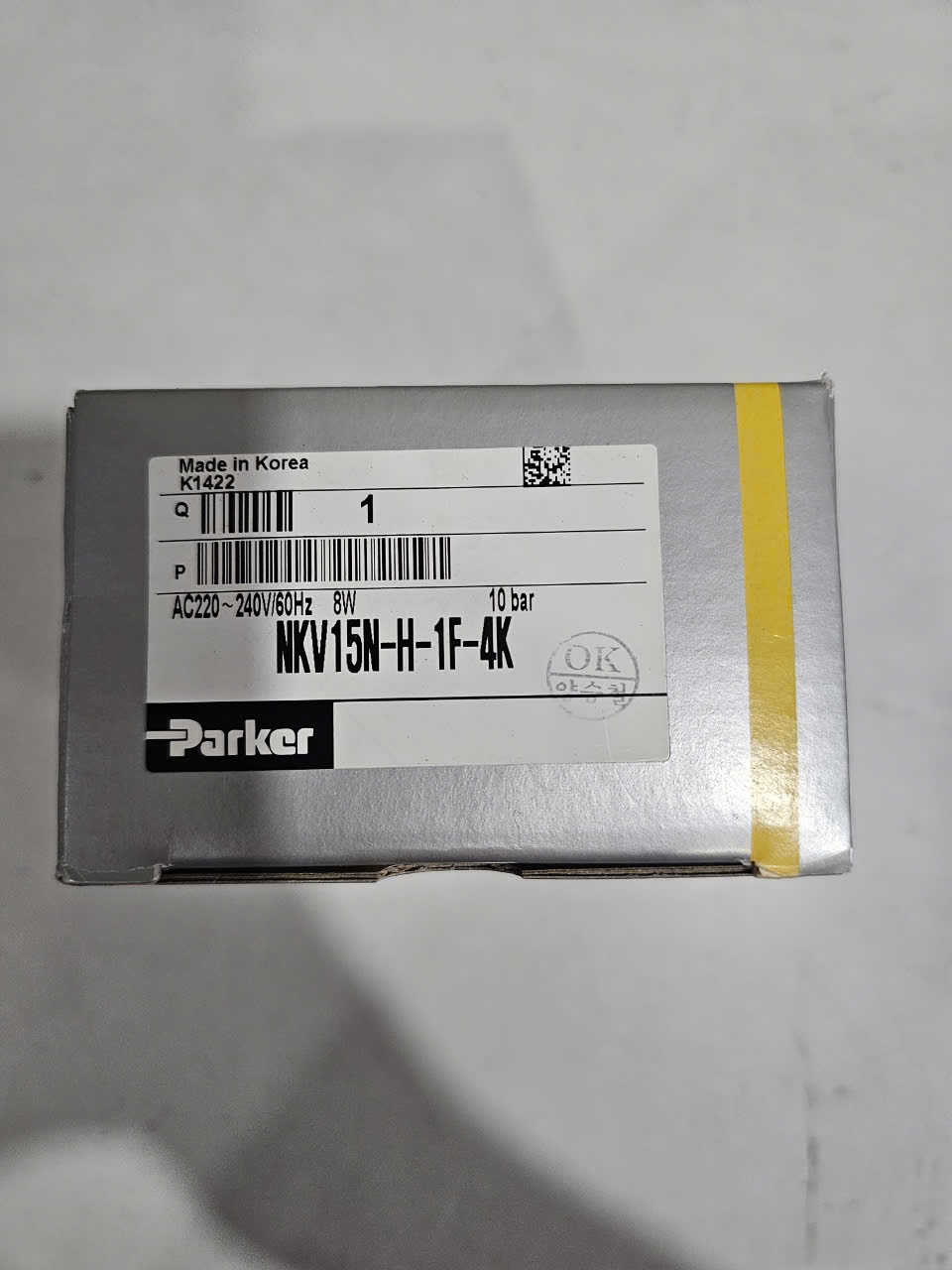 NKV15N-H-1F-4K SOLENOID VALVE PARKER