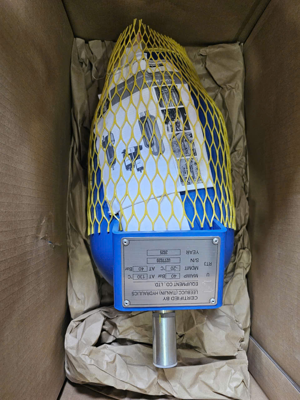 10910401125 EBV10-40/90 bladder accumulator OLAER