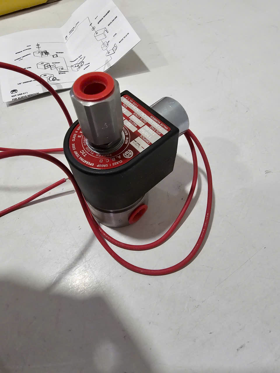 71295SN2KNJ1N0H111P3 SOLENOID VALVE PARKER SKINNER