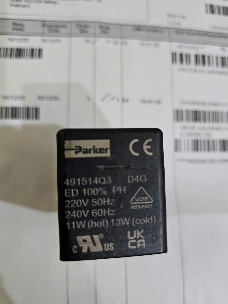 491514Q3: Cuộn từ, P/N: 439513