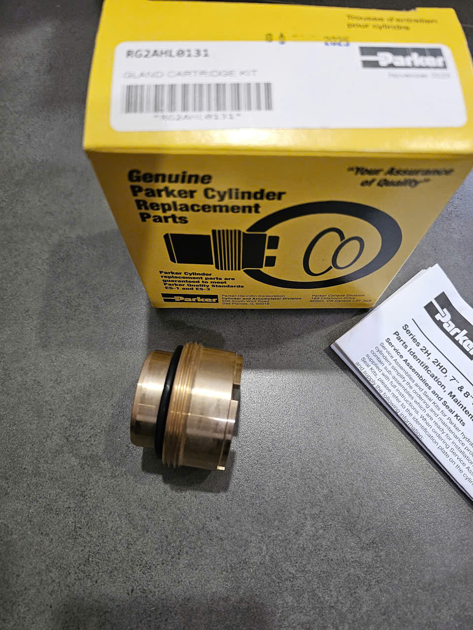 RG2AHL0131 GLAND KIT ROD SEAL PARKER