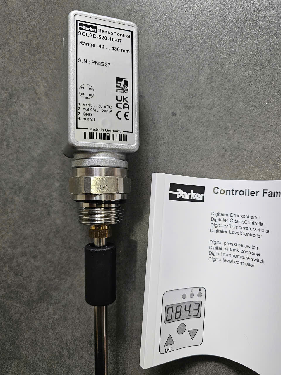 SCLSD-520-10-07  lever controller SCL Parker