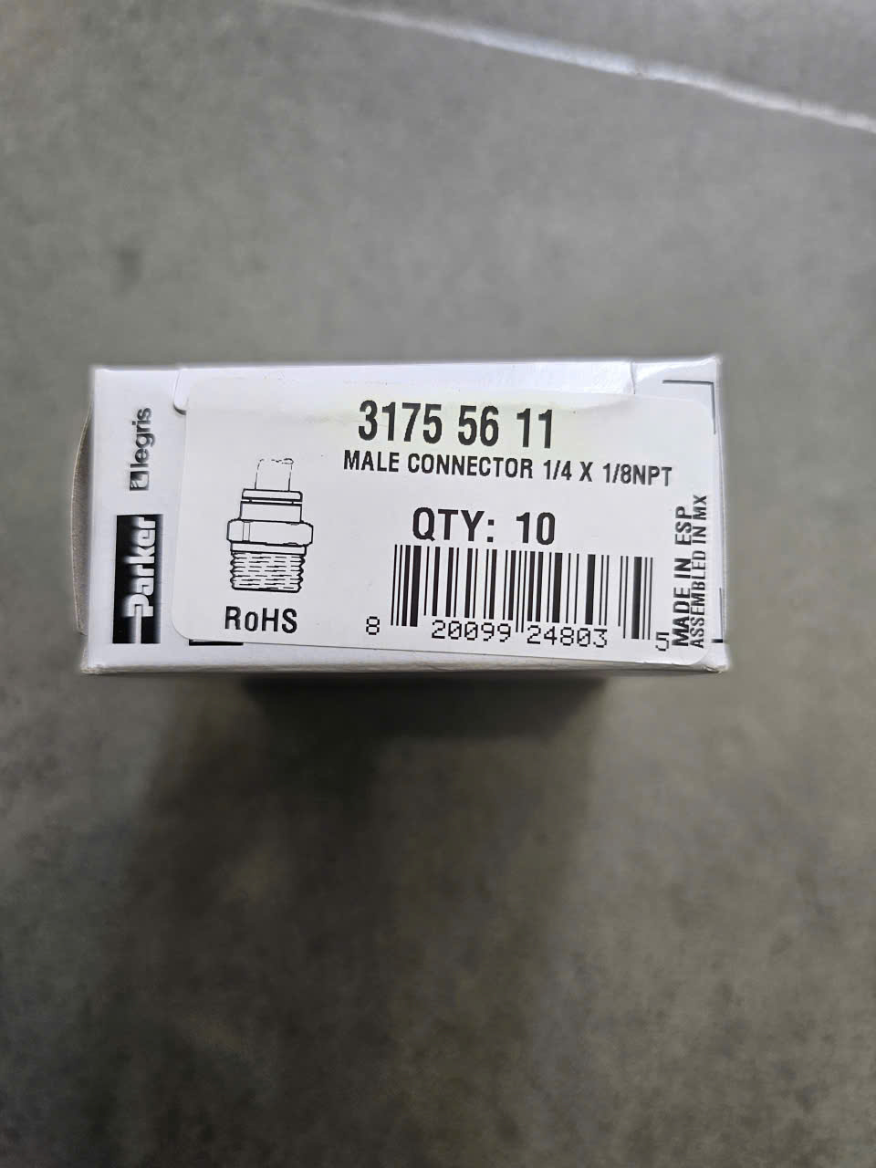 3175 56 11 legris fitting