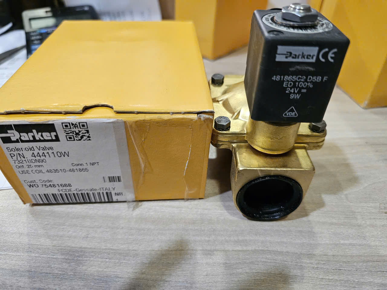 7321BDN90 444110W SOLENOID VAVLVE 481865