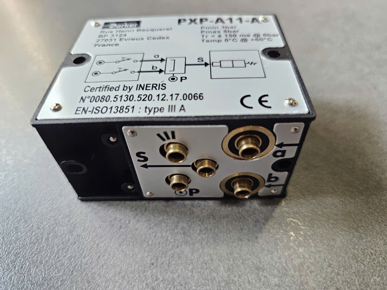 PXP-A11-A LOGIC VALVE Parker Two Hand Control Unit