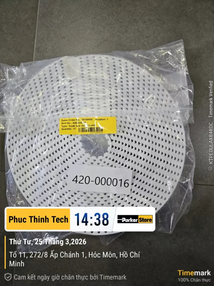 420-000016 tooth belt 25AT10 HPF