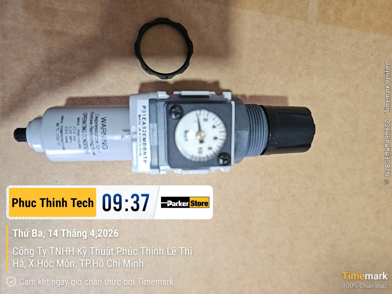 P31EA92EMBBNTP FILTER REGULATOR PARKER