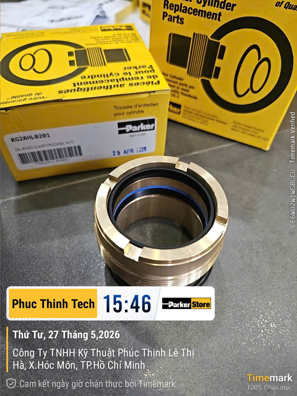 RG2AHL0201 ROD GLAND SEAL KIT