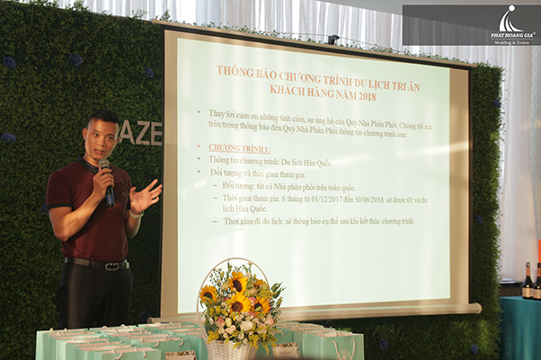 lễ ra mắt sản phẩm mới pazealo