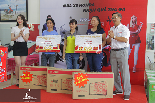 bốc thăm trúng thưởng head honda