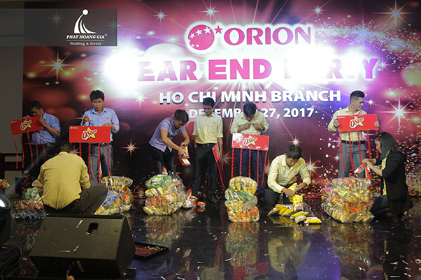 tiệc tất niên orion vina