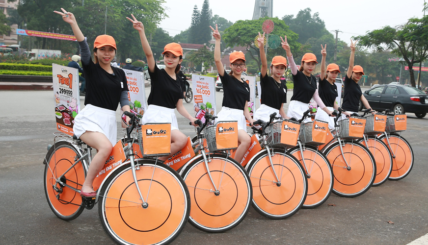 TỔ CHỨC CHẠY ROADSHOW XE ĐẠP