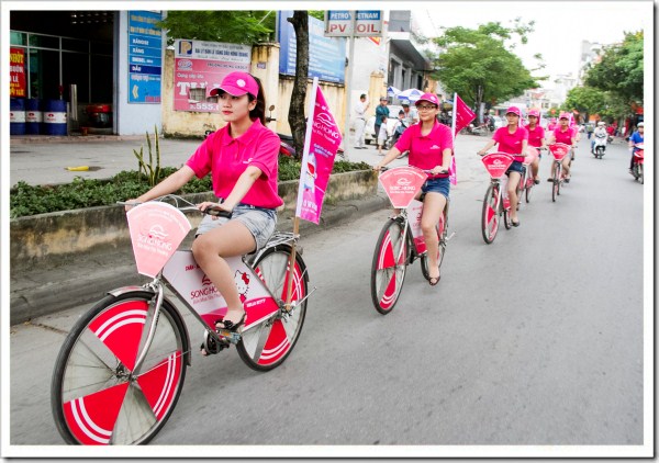 TỔ CHỨC CHẠY ROADSHOW XE ĐẠP