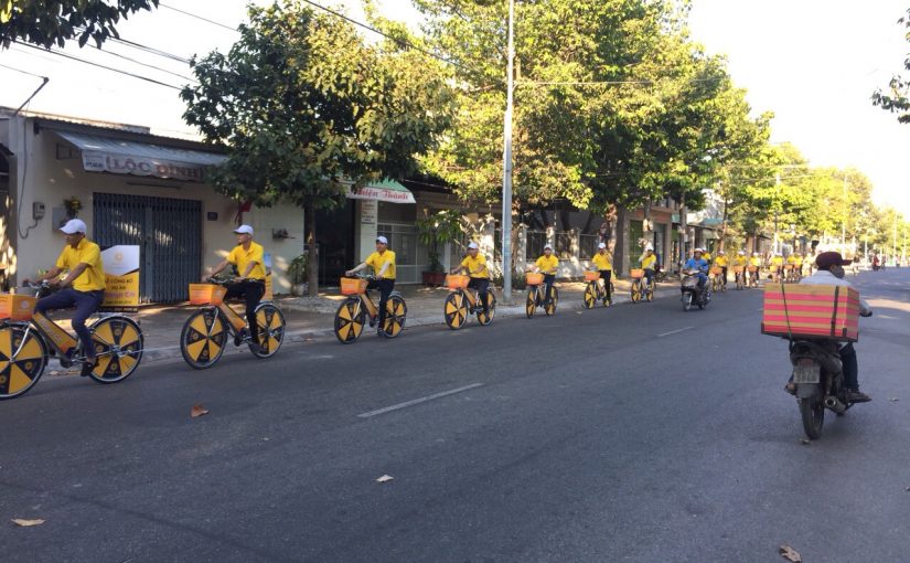 TỔ CHỨC CHẠY ROADSHOW XE ĐẠP