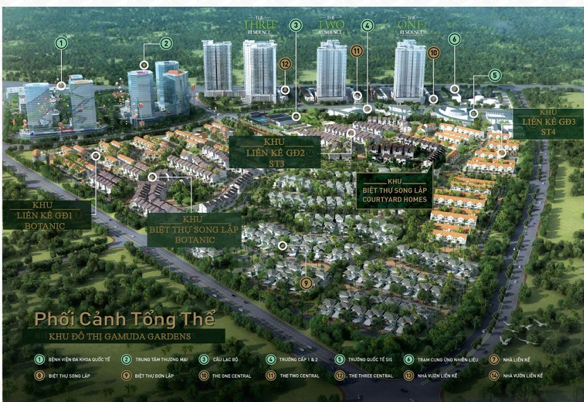 NHÀ VƯỜN CAMELLIA HOMES – LIỀN KỀ GIAI ĐOẠN 3