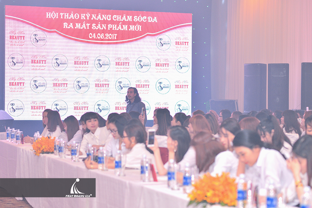 hội thảo ra mắt sản phẩm mới mỹ phẩm my miu 62