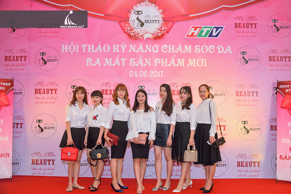 hội thảo ra mắt sản phẩm mới mỹ phẩm my miu 9