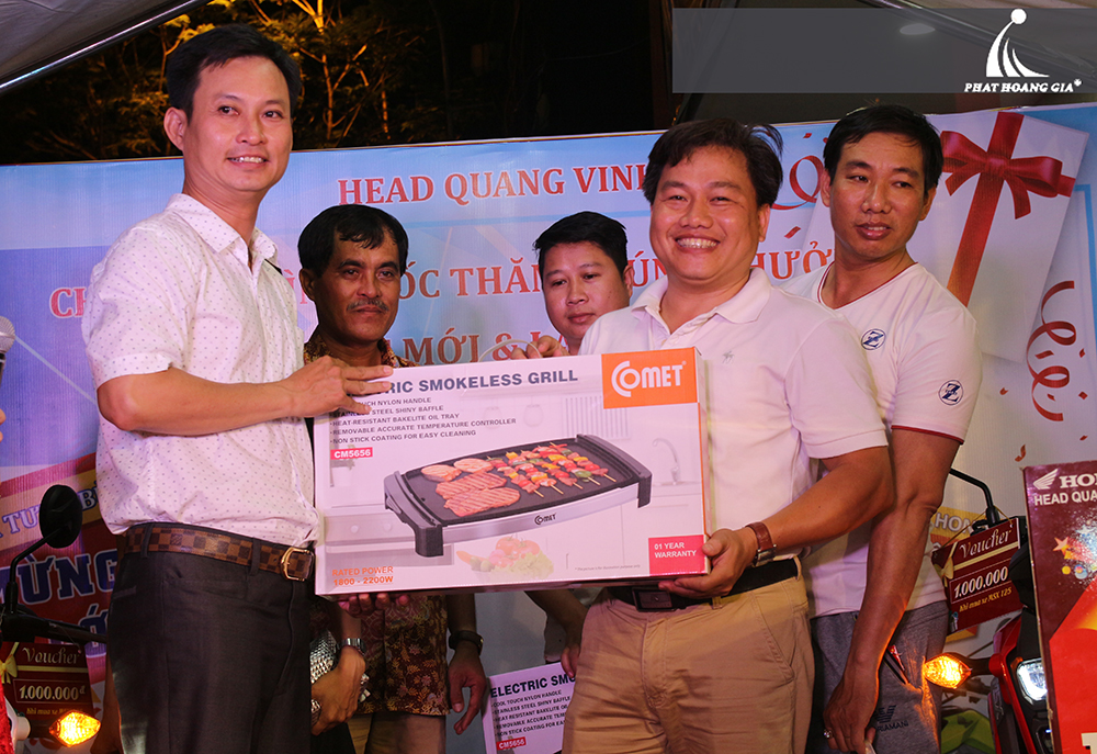 buổi bốc thăm trúng thưởng 11