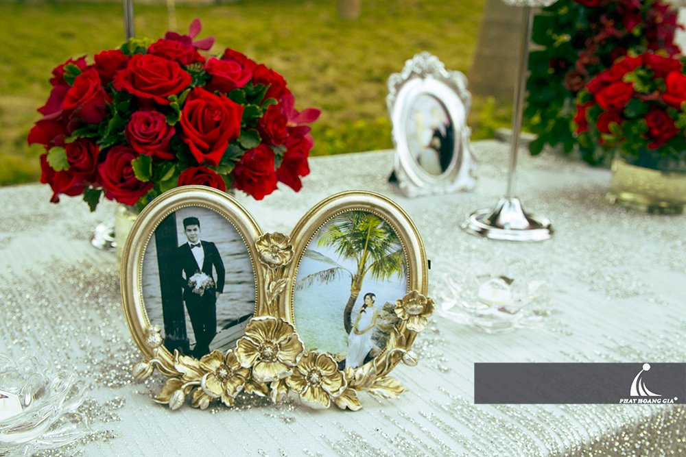 trang trí cưới ngoài trời trọn gói 6