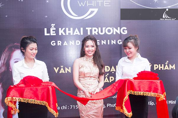 KHAI TRƯƠNG VĂN PHÒNG ĐẠI DIỆN MỸ PHẨM CC.WHITE