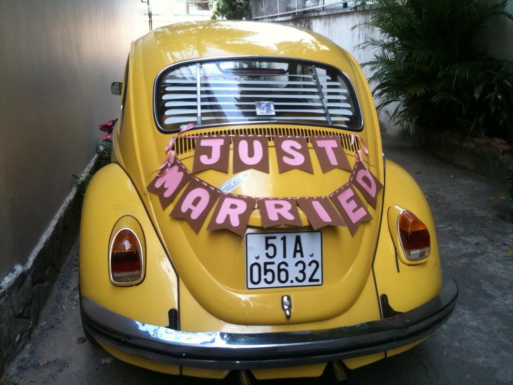 trang trí xe hoa ngày cưới 10