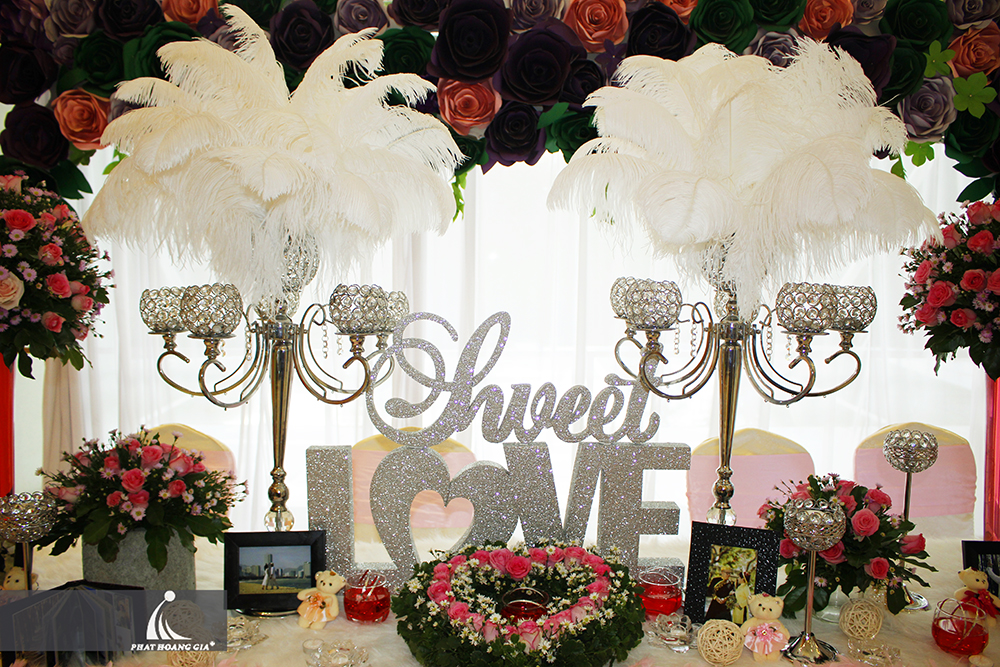 trang trí tiệc cưới trọn gói