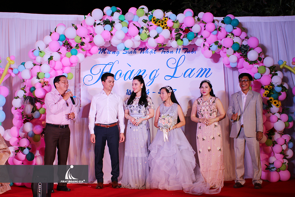 tiệc sinh nhật bé hoàng lam 3