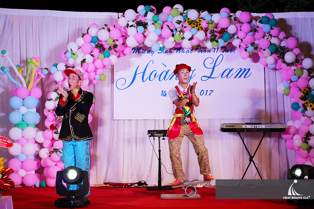 tiệc sinh nhật bé hoàng lam 