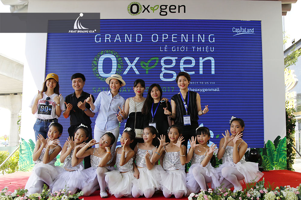 khai trương trung tâm thương mại the oxygen 16