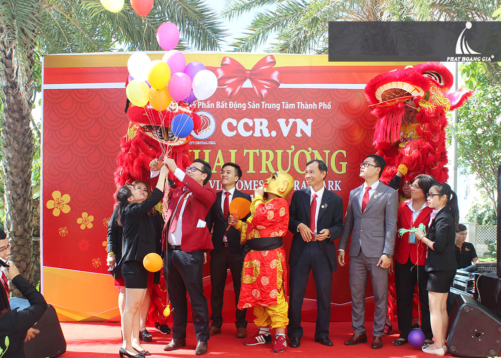 khai trương công ty bất động sản ccr 25