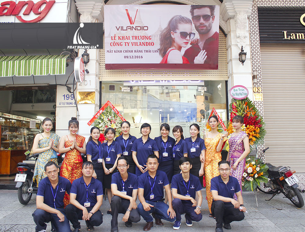 lễ ra mắt công ty mắt kinh vilandio 1
