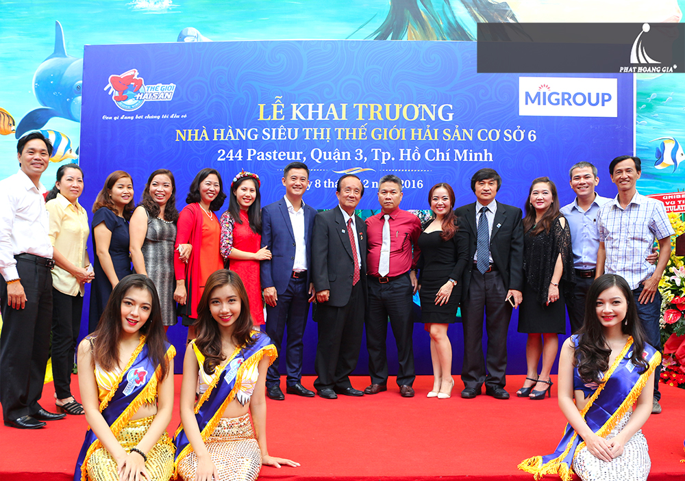 khai trương nhà hàng thế giới hải sản 22
