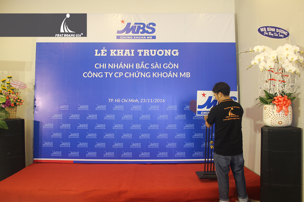 khai trương công ty MBS