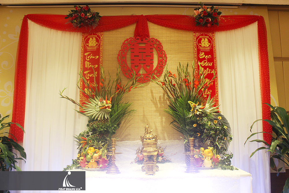trang trí lễ gia tiên 2