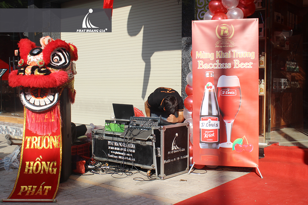 tổ chức lễ khai trương